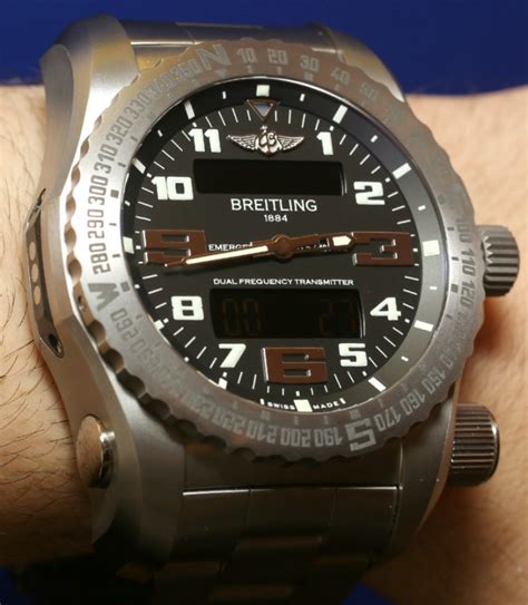 breitling emergency 18k|Breitling watch with emergency beacon.